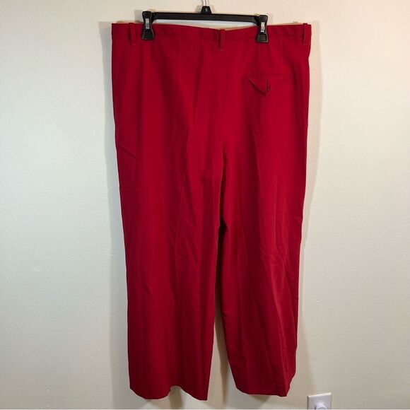 Dorothee Schumacher Women’s Red Trousers Dress Pants - Picture 5 of 12